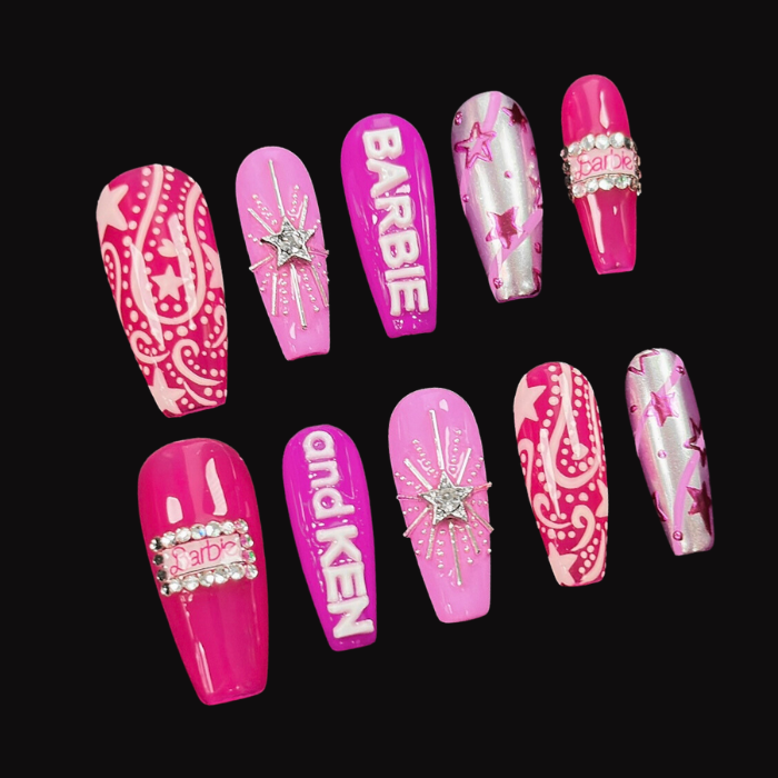 NAILIO™ Barbicore Handmade Press-On Nails