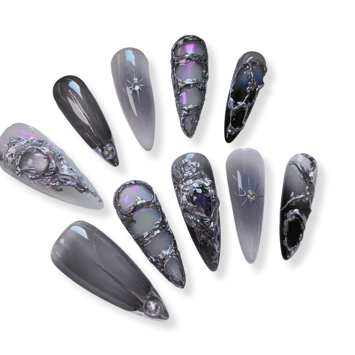 NAILIO™ Fallen Angel Handmade Press-On Nails